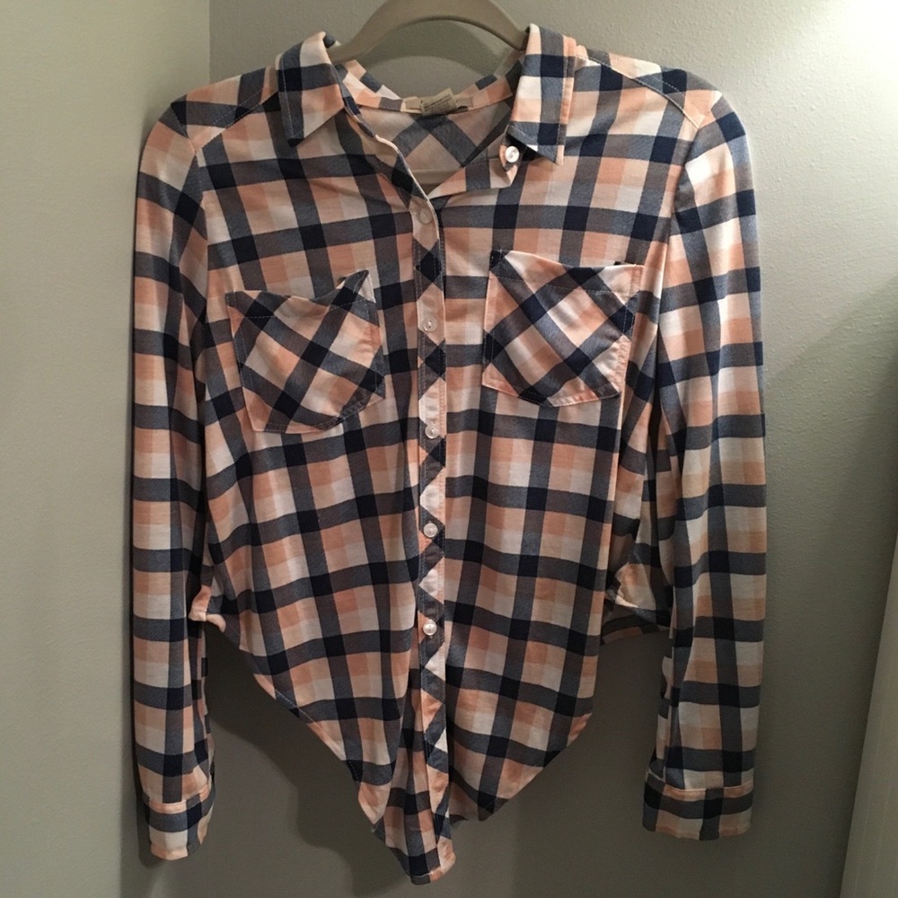 Cropped flannel